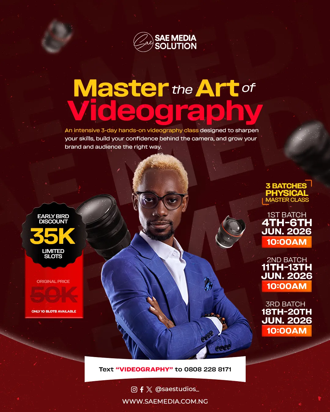 Master the Art of Videography